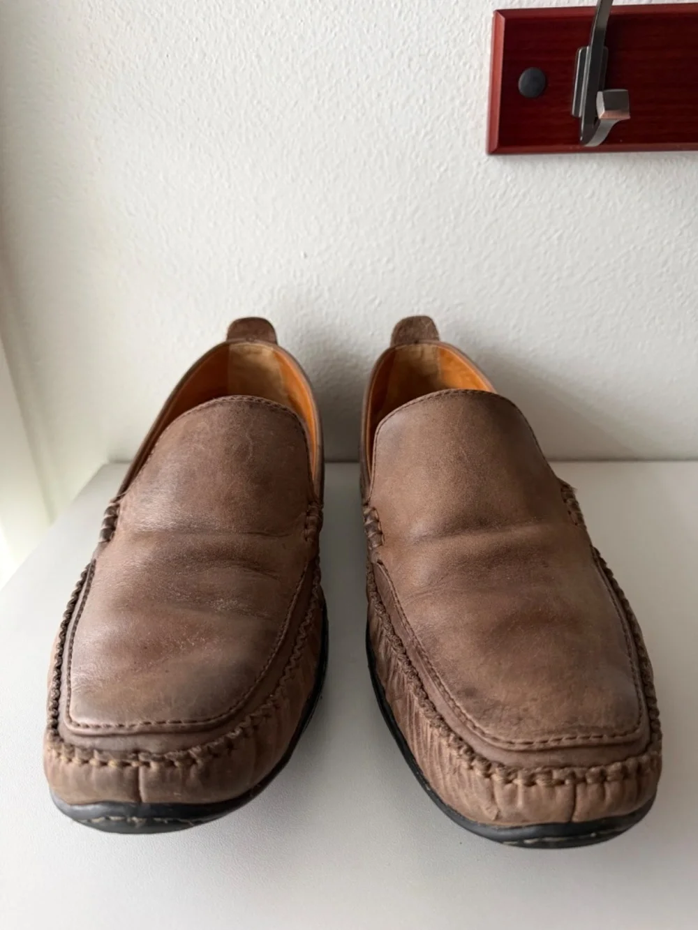 Timberland 97519 Brown Leather Driving Mocs Men’s 11